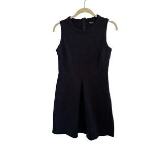 Madewell Black Sleeveless Mini Dress Size Medium LBD Cocktail Wedding Guest